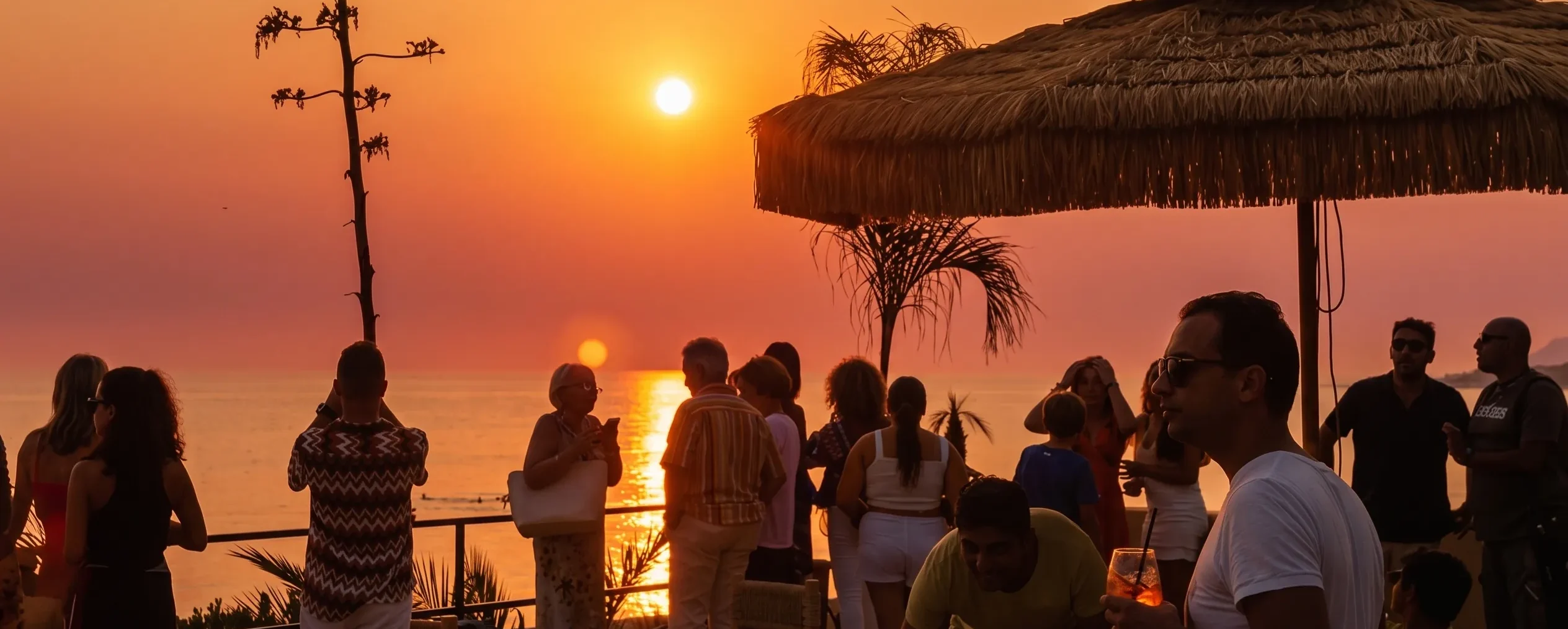 Bar al tramonto Ischia